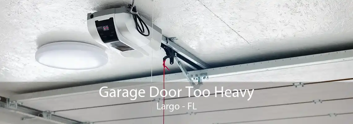 Garage Door Too Heavy Largo - FL