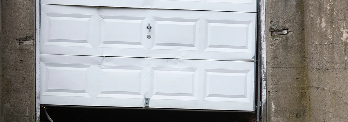 Garage Door Got Hit By A Car Dent Removal in Largo, FL