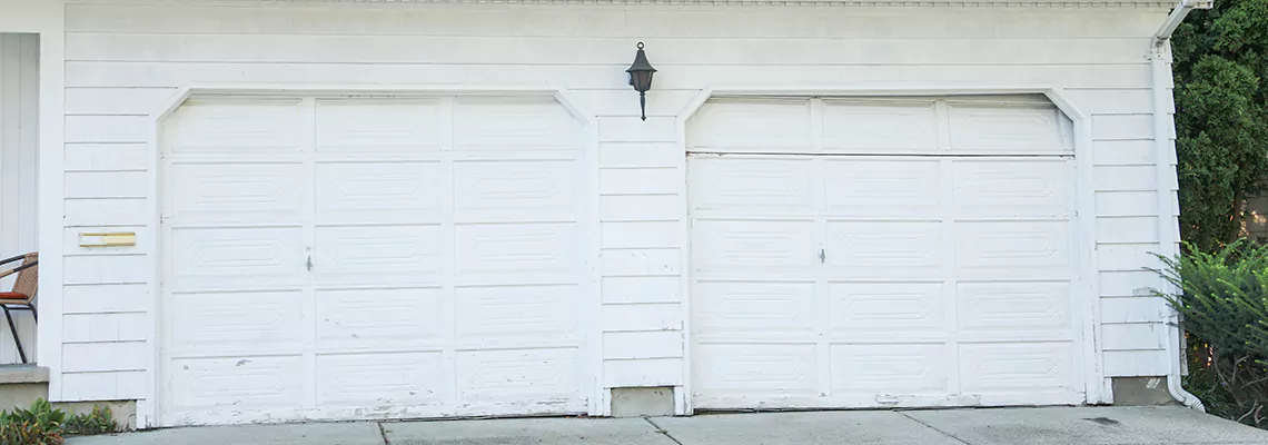 Roller Garage Door Dropped Down Replacement in Largo, FL