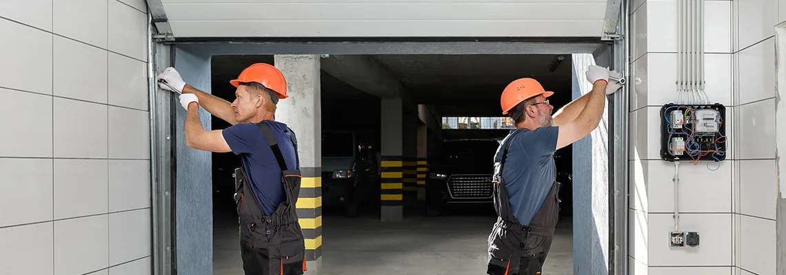 Wooden Garage Door Frame Repair in Largo, Florida